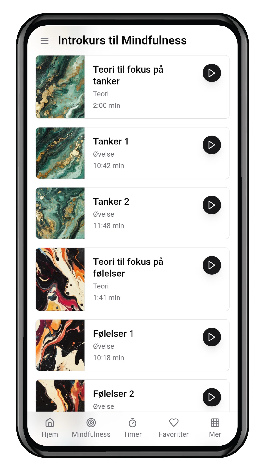 100+ Guidede øvelser